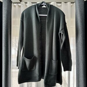 Sage Green Open Front Sweater cardigan small